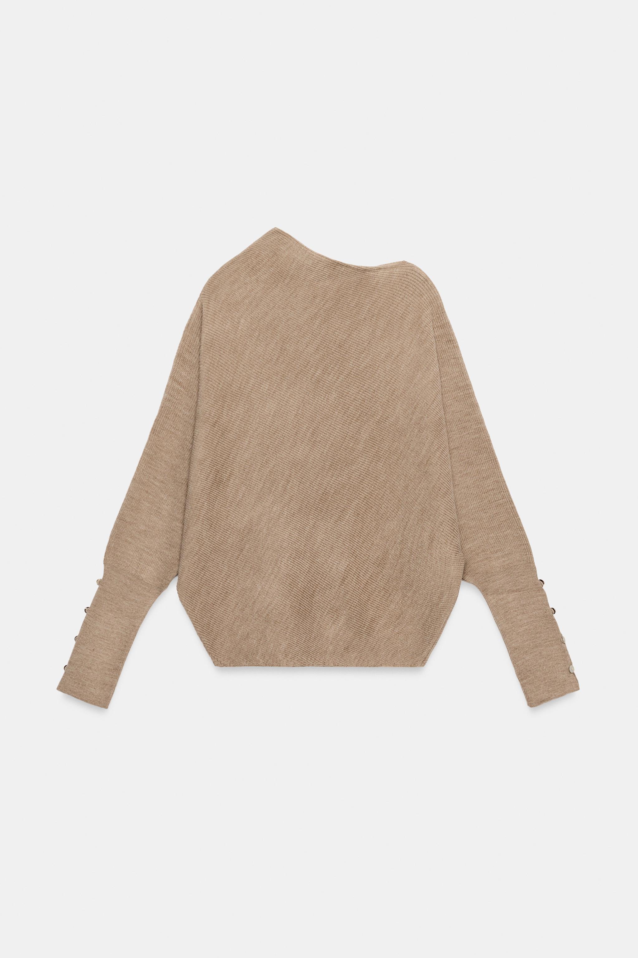 PULL EN MAILLE ASYMÉTRIQUE